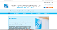 Desktop Screenshot of adamnorrisdental.co.uk